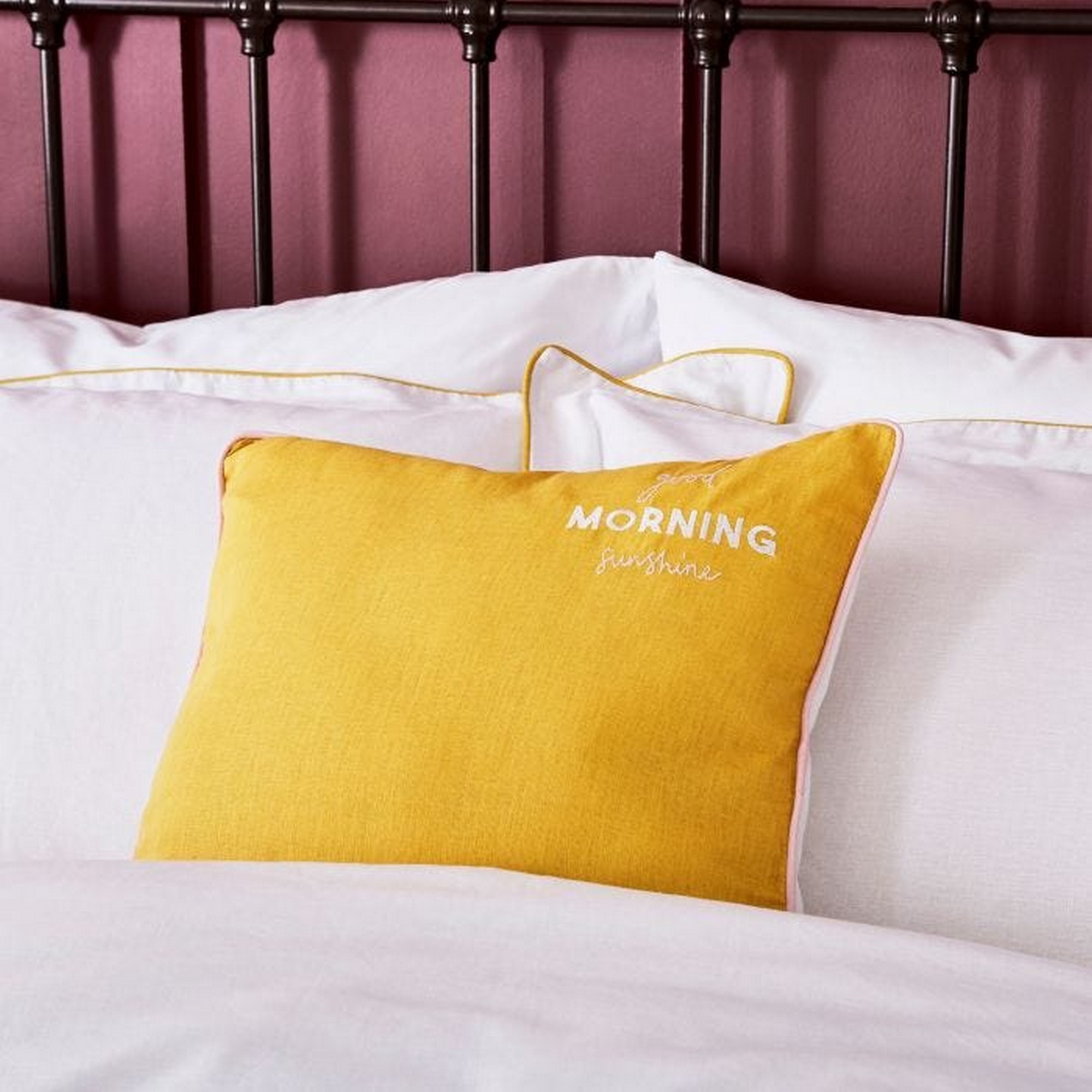 Good morning sunshine on sale pillow